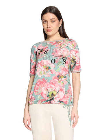 Betty Barclay Casual-Shirt mit Tunnelzug in Mint/Rosé