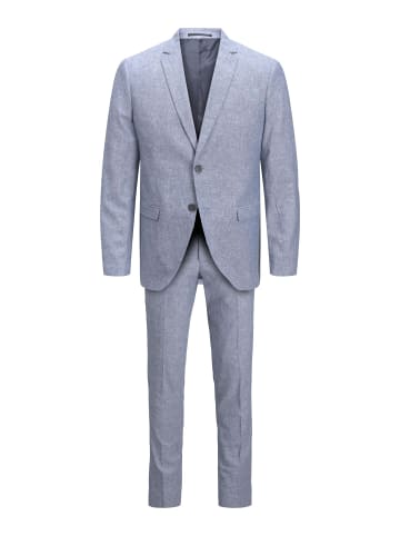 JACK & JONES PLUS Einreihiger Blazer und Hose in Chambray Blue
