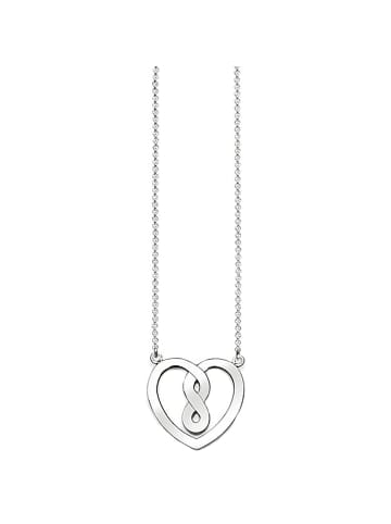 Thomas Sabo Kette "Infinity Herz KE1496-001-12-L42v" in Silber