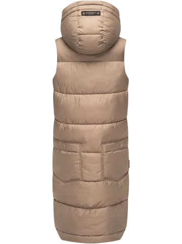 Marikoo Steppweste Sayorii in Taupe Grey