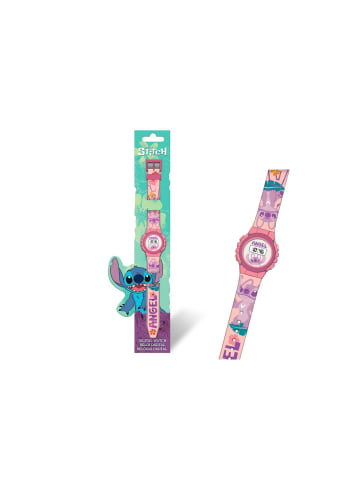 Lilo & Stitch Angel Uhr digital Pink Kinder Armbanduhr