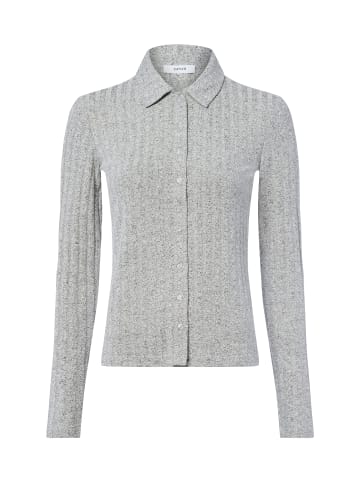 OPUS Langarmshirt Sitami in hellgrau