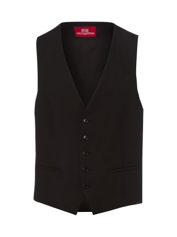 Finshley & Harding London Weste Wesdon in schwarz - 0001