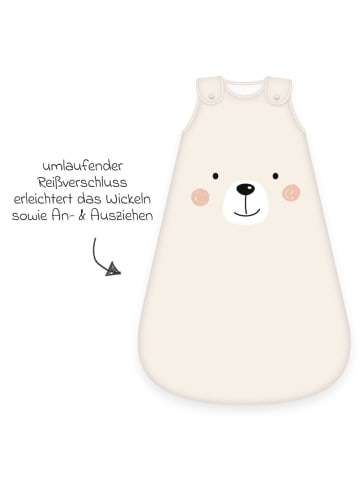 Baby Best® Schlafsack wattiert - Little Bear in beige