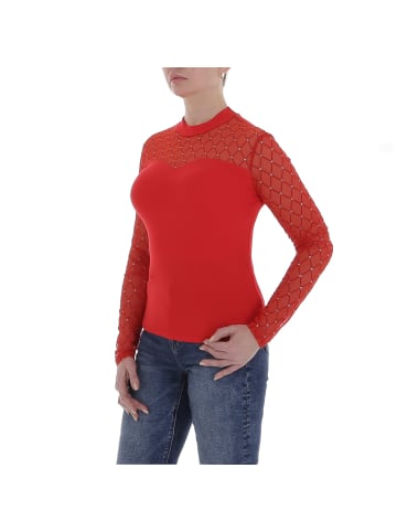 Ital-Design Bluse in Rot