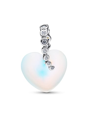 Pandora Charm-Anhänger Silber Sternschnuppe & Herz