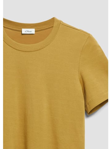 s.Oliver T-Shirt in 8488_ocker
