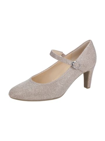 Gabor Riemchenpumps in Silber