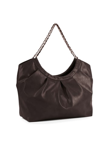 Seidenfelt Loimaa Schultertasche 40 cm dark brown