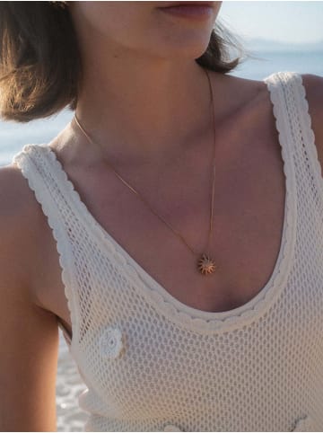 PURELEI Kette Iconic Sun 50-55 in Rosegold