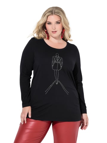 MIAMODA Shirt in schwarz