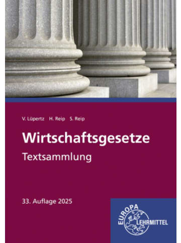 Europa-Lehrmittel Buch - Wirtschaftsgesetze