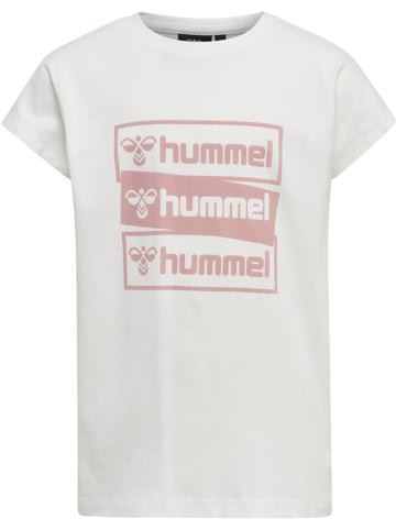 Hummel T-Shirt S/S Hmlcaritas T-Shirt S/S in MARSHMALLOW