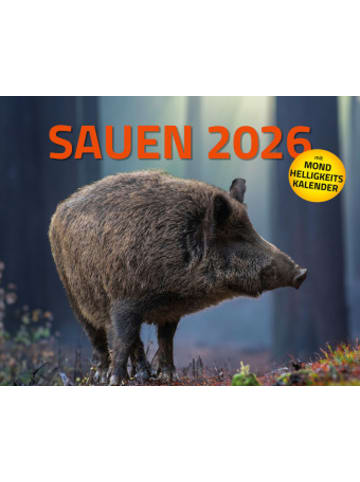Heel Verlag Kalender - Sauen Kalender 2026 Jagd-Kalender im XXL-Format