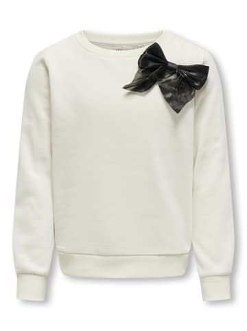 KIDS ONLY Sweatshirt in Cloud Dancer
