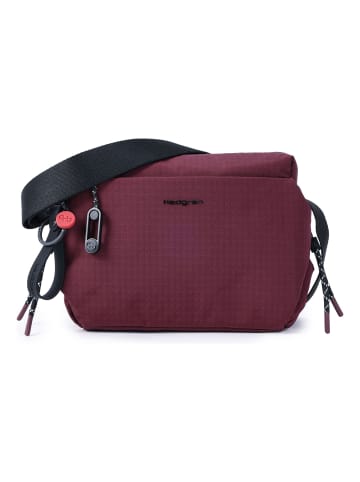 Hedgren String Umhängetasche M 22 cm maroon banner