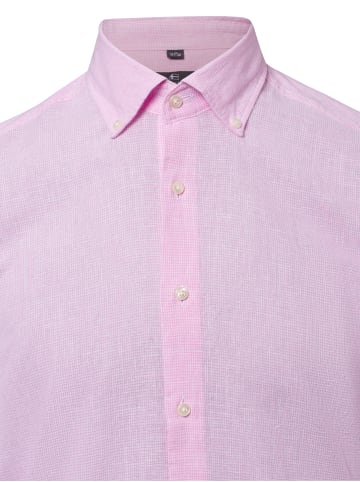 Nils Sundström Hemd in rosa weiß - 0008