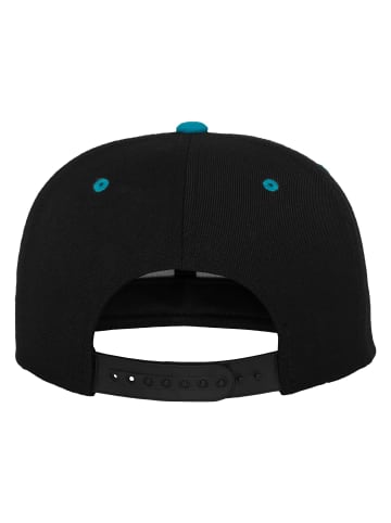  Flexfit Snapback in blk/aqua