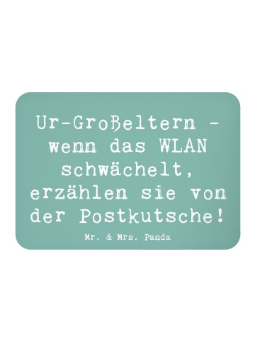 Mr. & Mrs. Panda Magnet Spruch Ur-Großeltern Geschichten mit Spruch in Meeresbrise