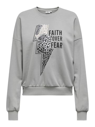 ONLY Sweatshirt in ultimate grey