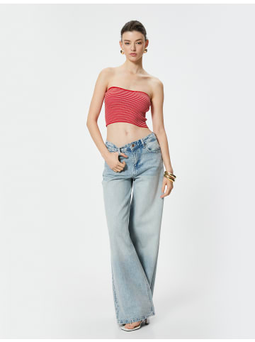 KOTON Tanktop in Rot Gestreift