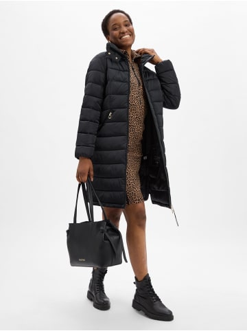 MARC CAIN SPORTS Kleid in camel schwarz - 0001