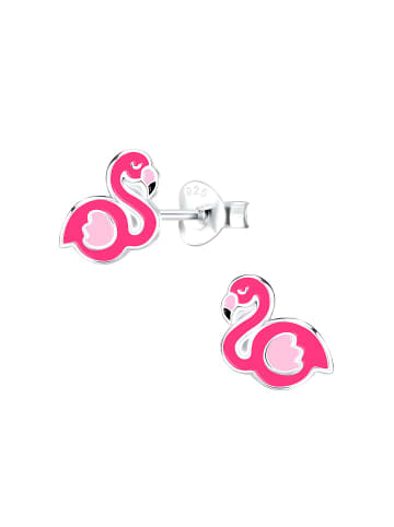 Alexander York Ohrstecker FLAMINGO in 925 Sterling Silber, 2-tlg. in rose