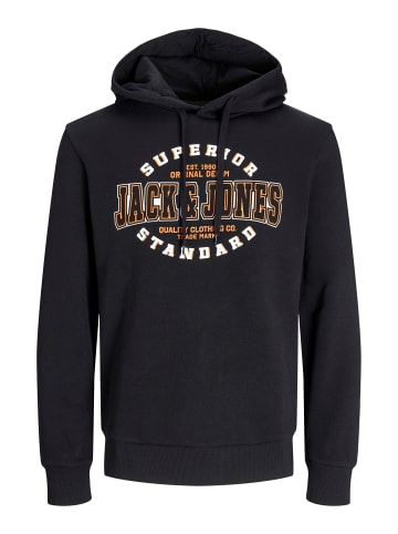 JACK & JONES PLUS Kapuzenpullover in Black
