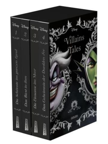 Carlsen Buch - Disney Villains: Villain Tales. Taschenbuch-Schuber, 4 Teile