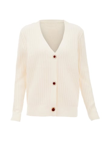 VIRITA Women Strickjacke in Wollweiss