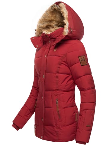 Marikoo Winterjacke Nekoo in Dark Red