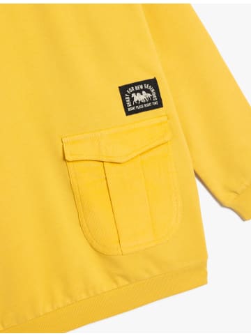 KOTON Sweatshirt in Senf