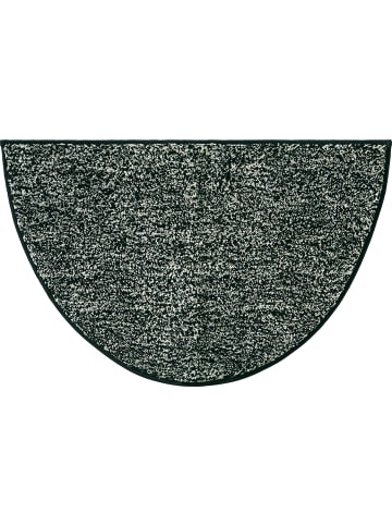 REDBEST Duschvorlage halbrund Frisco in schwarz-grau