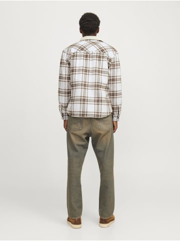 Jack & Jones Overshirt in Cloud Dancer