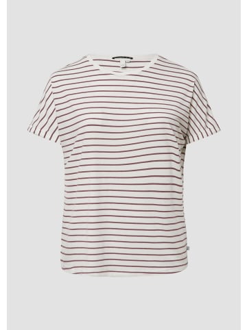 QS T-Shirt in 44G0_aubergine