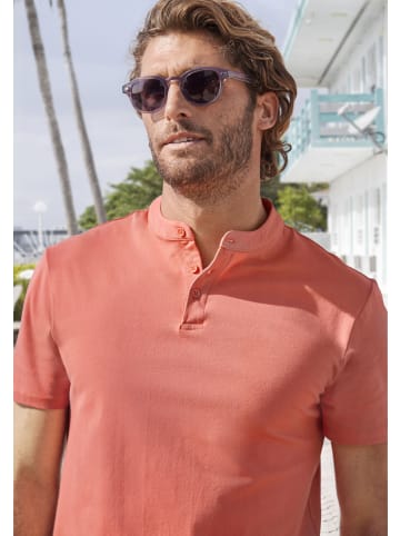 John Devin Henleyshirt in koralle
