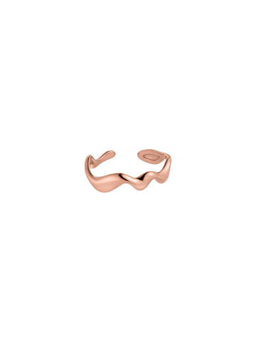 PURELEI Ring Abstrakt Wave Rosegold