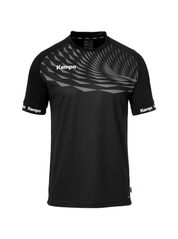 Kempa Trainings-T-Shirt WAVE 26 in schwarz/anthra