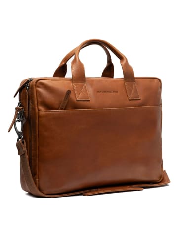 The Chesterfield Brand Frazer Aktentasche Leder 38 cm Laptopfach in cognac