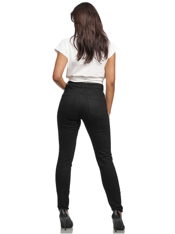 Tazzio Jeans "F107" - Skinny Fit - in Schwarz