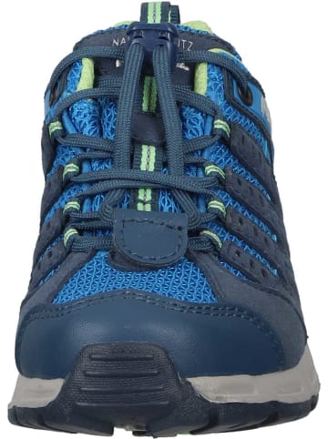 MEINDL Wanderschuhe / Wanderstiefel in hellblau/lemon