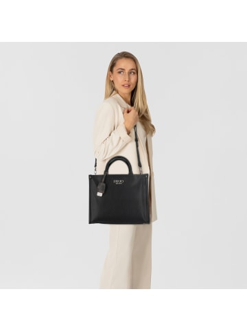 Liu Jo Ridhi Shopper Tasche M 34 cm in nero
