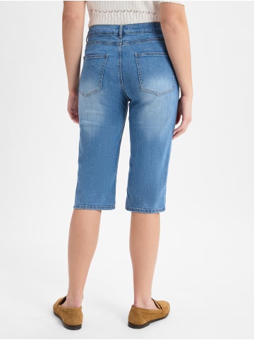 Marie Lund Bermuda - Jeans in light stone
