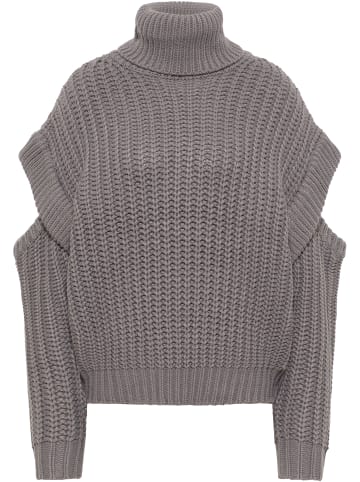 faina Strickpullover in Grau