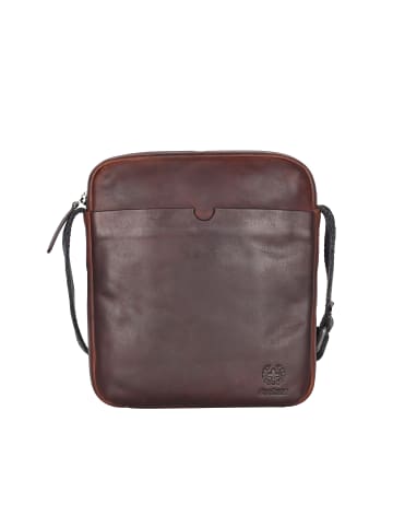 Strellson Schultertasche 'Stratford  in Dunkelbraun 20 x 23 x 3 cm'