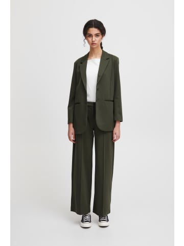 ICHI Blazer IHKATE Loose fit in Forest Night