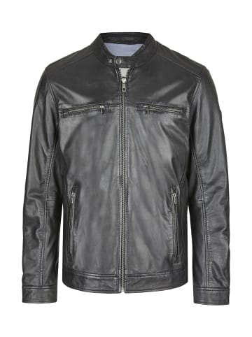 Bugatti Lederjacke BUDANILO in Schwarz