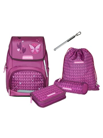 SCHNEIDERS Ergojet Schulranzen-Set 6-teilig in purple