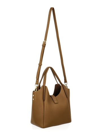 usha BLACK LABEL Women Tote Bag in Camel