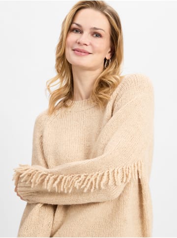 Marie Lund Strickpullover in sand - 0001